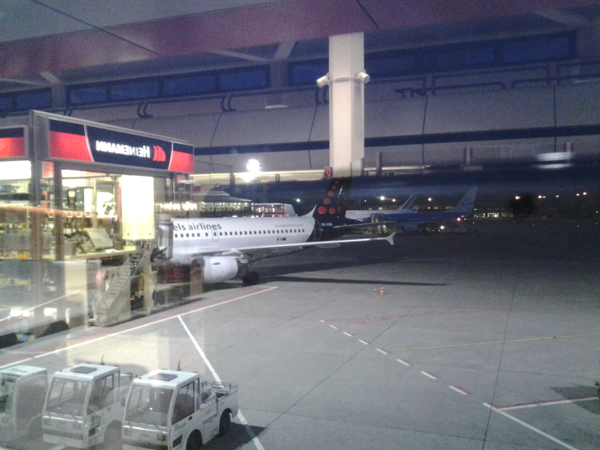 Die Maschine nach Brüssel: Airbus A319 von Brussels Airlines