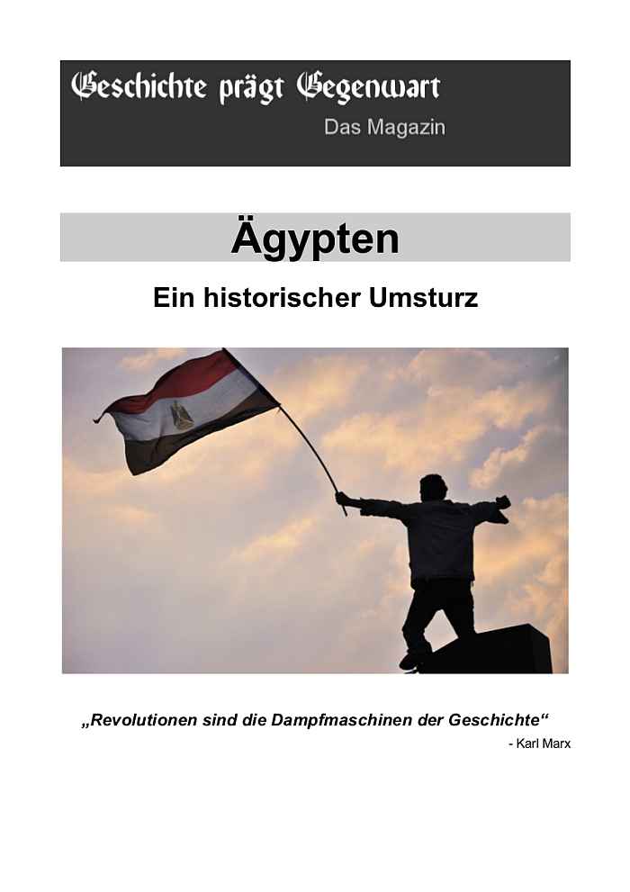Das Bild zeigt das Cover der Ausgabe Ägypten.