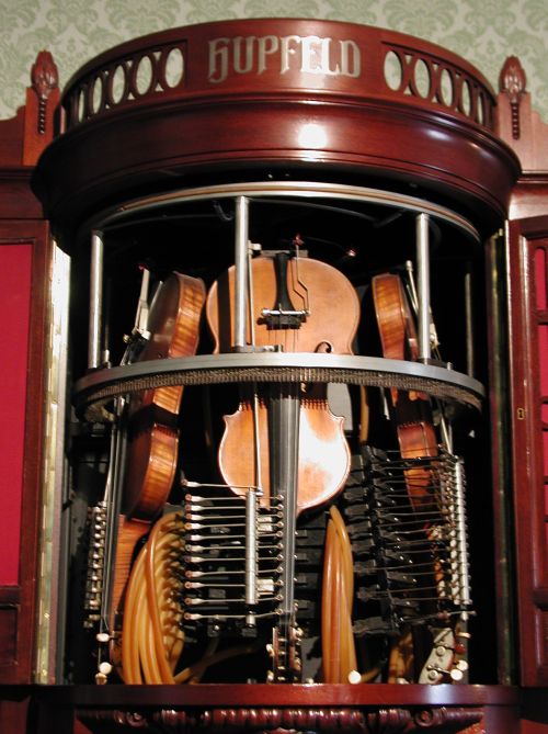 Hupfeld Geigen Deutsches Musikautomatenmuseum Hupfeld Geigen