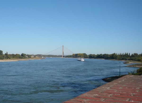 Rhein bei Neuss