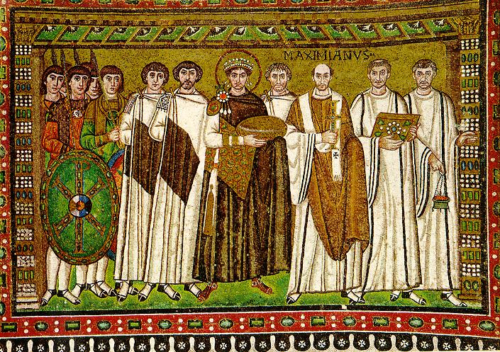 Justinian mosaik ravenna