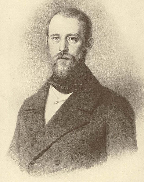 Bismarck 1847 als Landtagsabgeordneter