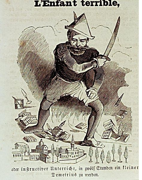 Bismarck als Stadtzerstoerer