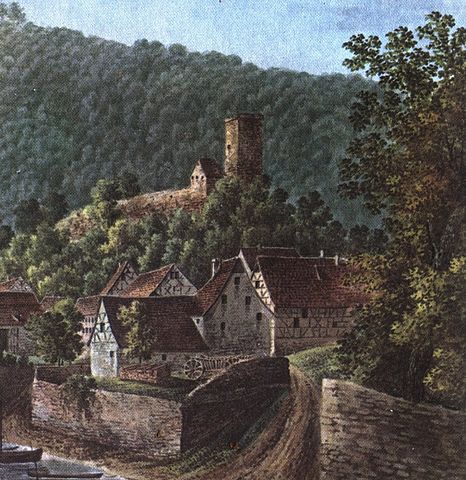 466px-Neckarsteinach Fohr Vorderburg