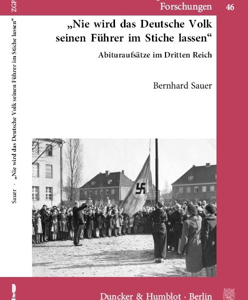 Buch Abituraufsätze im Dritten Reich Cover