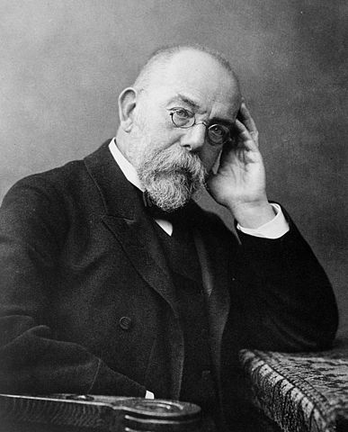 Robert Koch. Fotogravur nach einer Fotografie von Wilhelm Fechner, um 1900. Lizenz: Gemeinfrei