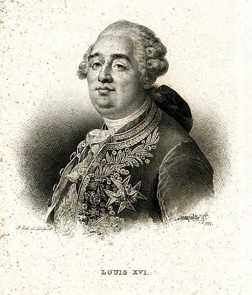 Das Bild zeigt König Ludwig XVI., der nach dem Sturm auf die Tuilerien abgesetzt wurde.